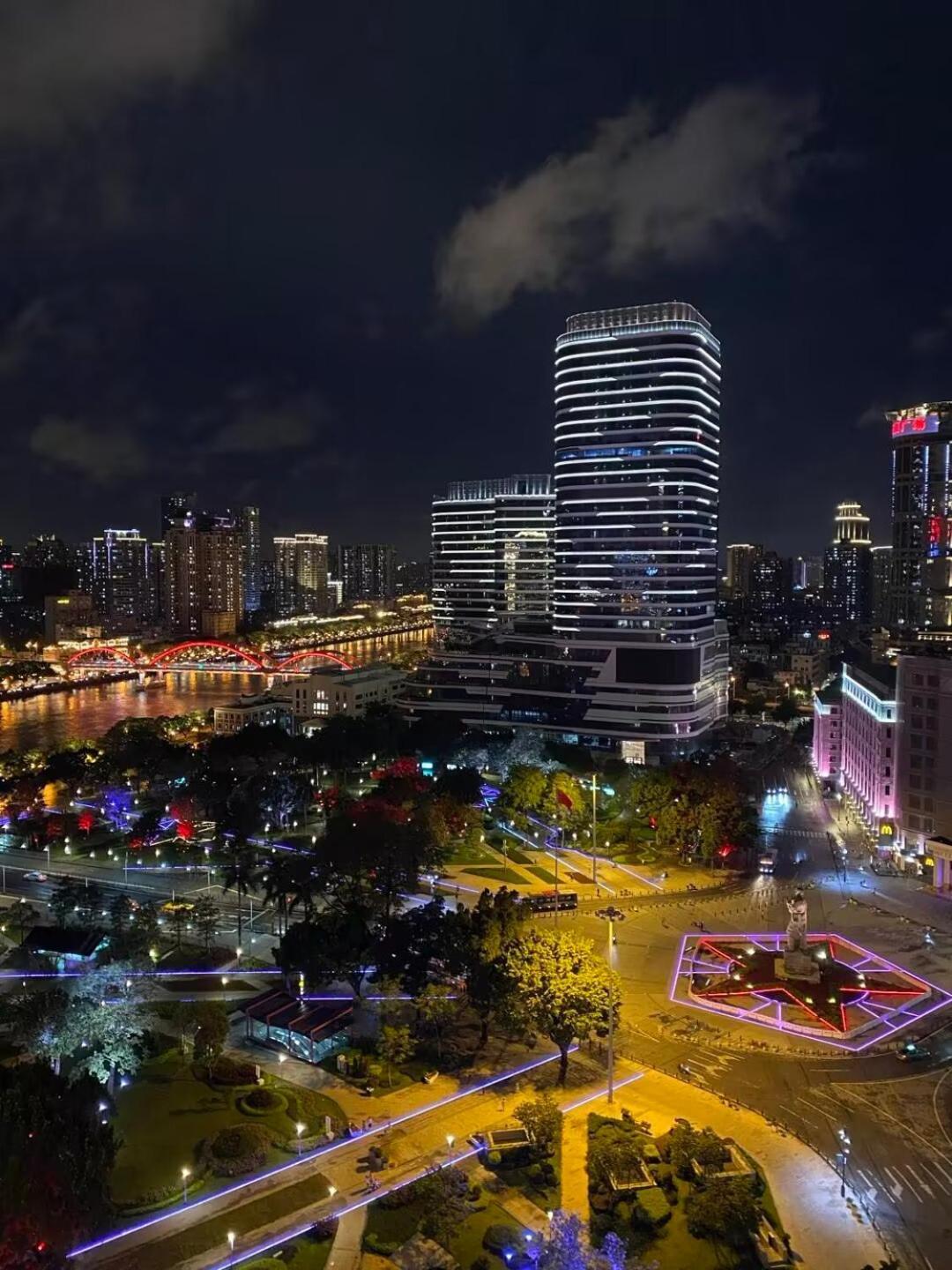 Waifiden Guangzhou Haizhu Square Wanyi Apartment エクステリア 写真