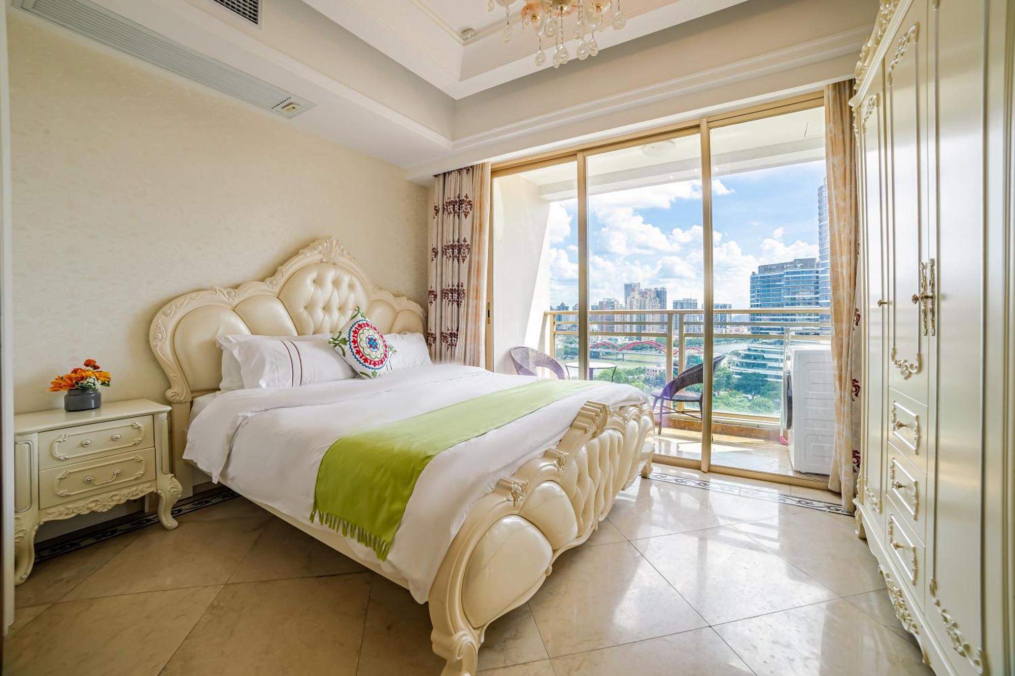 Waifiden Guangzhou Haizhu Square Wanyi Apartment エクステリア 写真