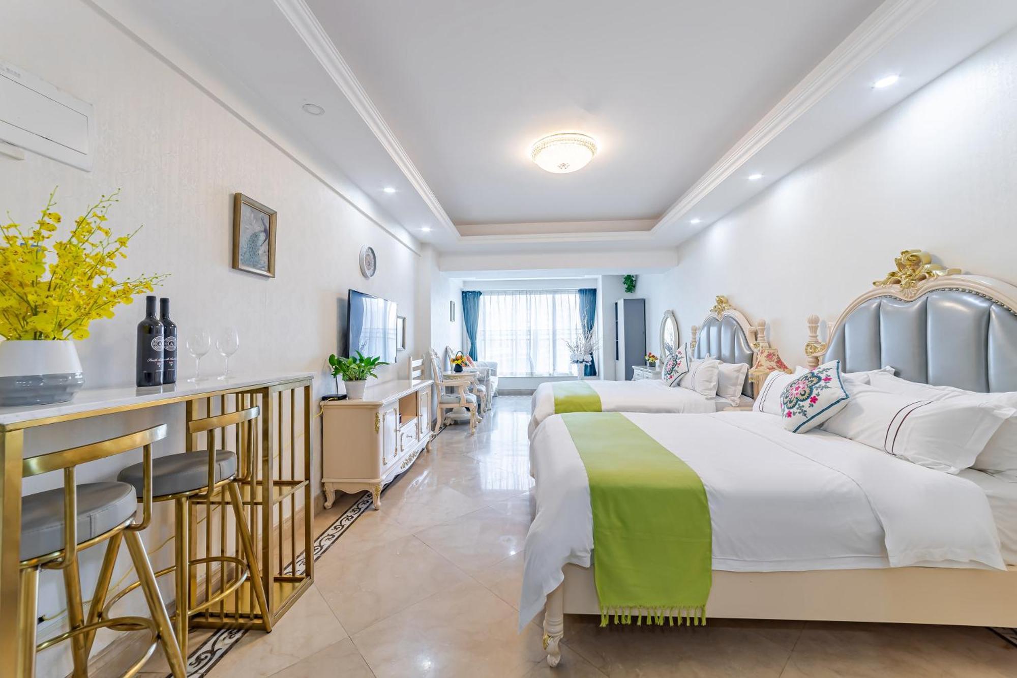 Waifiden Guangzhou Haizhu Square Wanyi Apartment エクステリア 写真