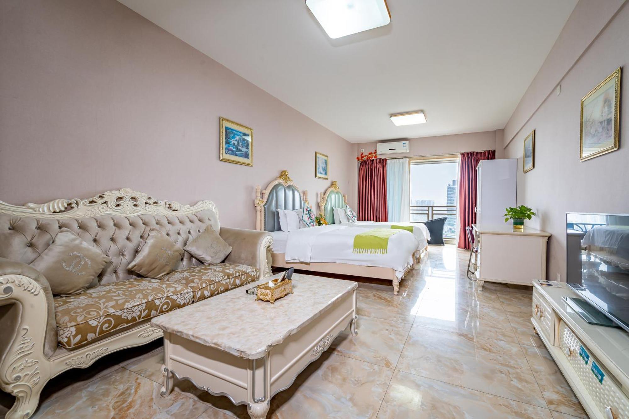 Waifiden Guangzhou Haizhu Square Wanyi Apartment エクステリア 写真