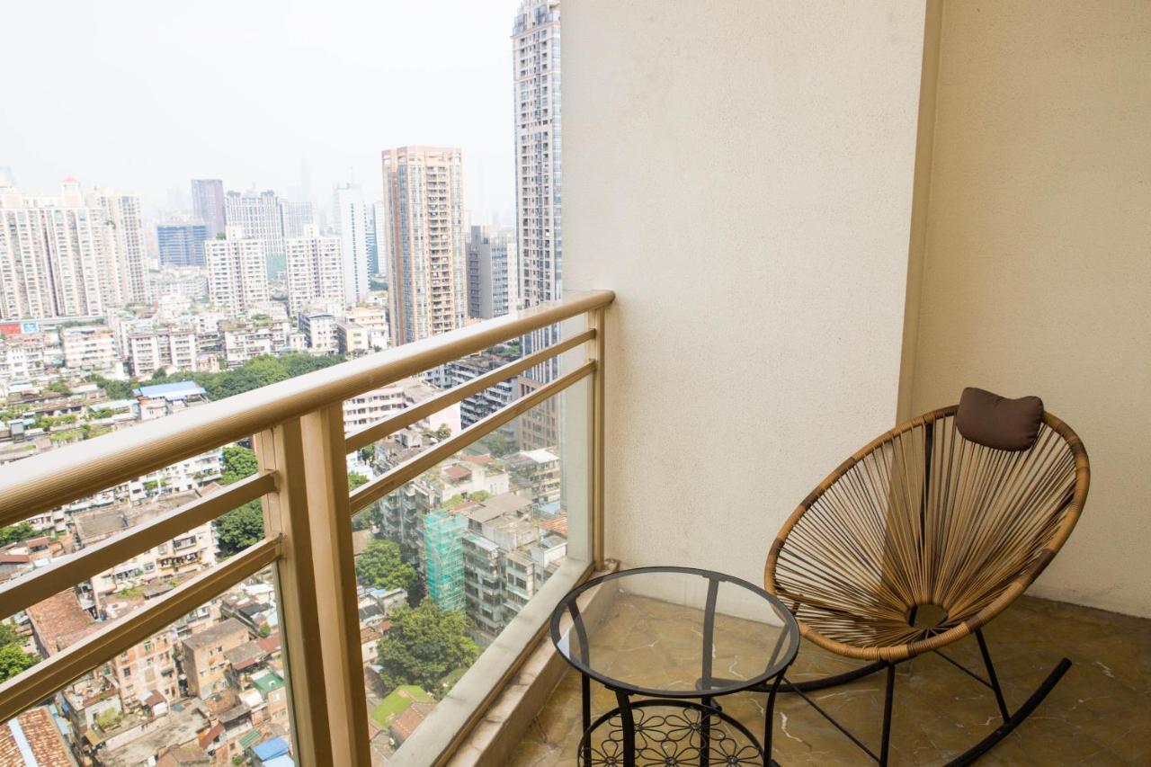 Waifiden Guangzhou Haizhu Square Wanyi Apartment エクステリア 写真